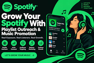 grow your spotify with playlist outreach and spotify gospel christian promotion
