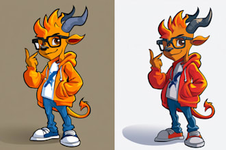 create ultimate mascot logo and gaming team branding