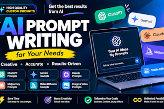 write expert ai prompts chatgpt, gemini, claude and midjourney