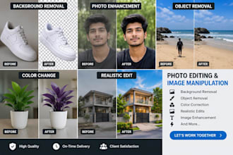 create professional photo edits and realistic image manipulation
