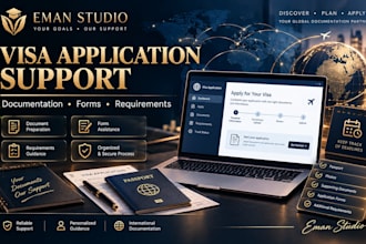 provide professional visa application and documentation support