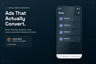 integrate google admob ads in your flutter app
