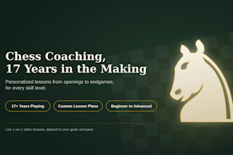 be your chess tutor
