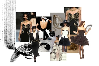 create a fashion or brand moodboard for your design vision