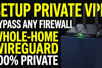 setup a secure private cloud server and wireguard on your vps
