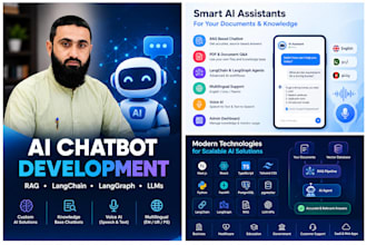 build a voice ai chatbot with rag langchain and langgraph