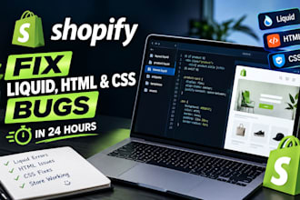 fix shopify liquid theme bugs, responsiveness, and cart