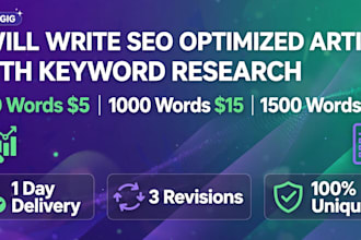 write SEO blog posts and articles in english hindi