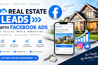 generate real estate leads with property client acquisition facebook ads