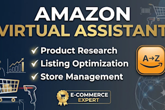 be your amazon virtual assistant and listing expert