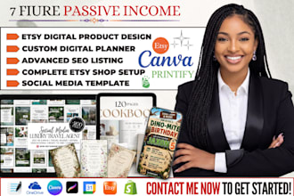 design etsy digital product, etsy SEO listing with etsy digital products shop
