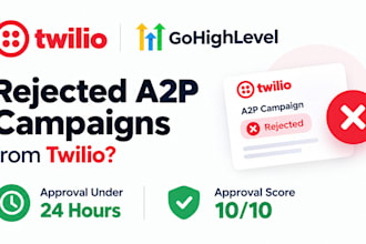 fix your rejected twilio a2p 10dlc campaign approval fast
