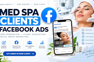 generate med spa clients with aesthetic clinic lead generation facebook ads