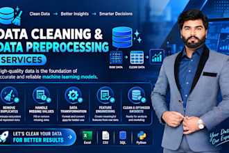 do data cleaning, preprocessing and exploratory data analysis