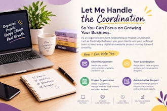 manage and coordinate your web and digital projects