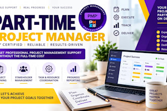 be your pmp certified part time project manager