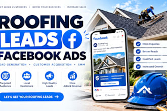 generate roofing leads with targeted facebook advertising and lead generation