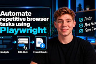 automate repetitive browser tasks using playwright