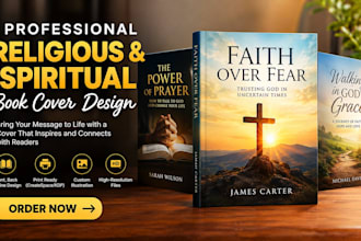 create illustration religious book cover spiritual book cover createspace cover