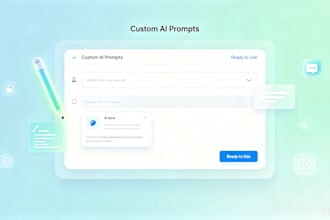 create custom ai prompts for chatgpt and copywriting