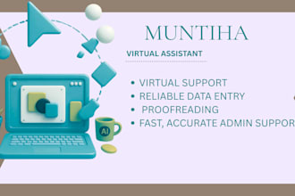 be your virtual assistant for admin tasks