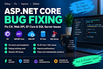 fix aspdotnet core web API csharp and react bugs