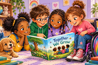 illustrate diverse characters for your picture book