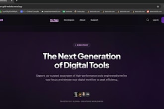 develop a full stack web application