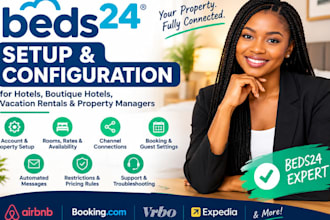 setup and configure beds24 for your vacation rental or hotel