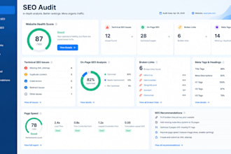 do a complete SEO audit and keyword research for your website