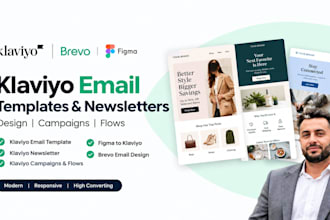 design klaviyo email templates newsletters design figma to klaviyo brevo design
