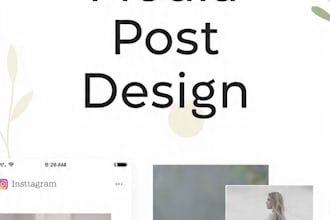 design  instagram posts  and facebook banners
