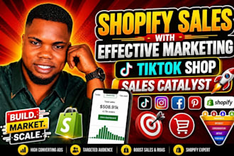 boost shopify sales shopify marketing ecommerce tik tok shop shopify traffic