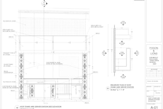create millwork shop drawings for cabinets and casework