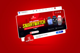 create professional facebook cover photo banner