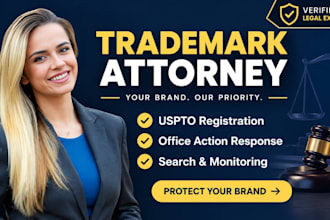 be your trademark registration attorney with uspto office action response