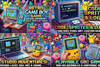 develop a professional game boy and game boy color game
