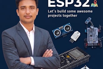 develop embedded firmware for stm32 or esp32 microcontrollers