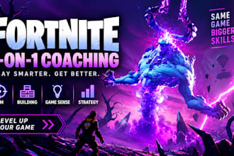 coach you in fortnite and improove your skills