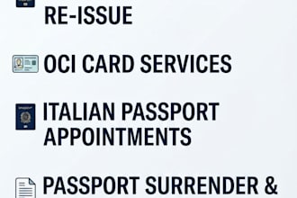 indian passport forms oci updates and italian appointments