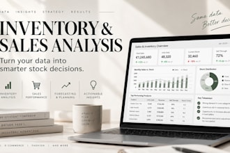 analyze your inventory and sales data in excel