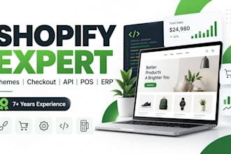 build custom shopify themes, checkout extensions, pos and integrations