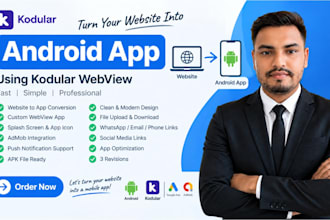 convert your website into a professional android app