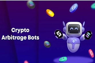 develop solana volume bot, dex arbitrage bot, market maker bot