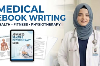 ghostwrite medical, physiotherapy, health and fitness ebook