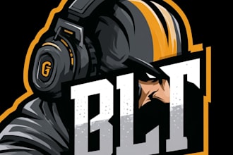 designs gaming esport logo with initials