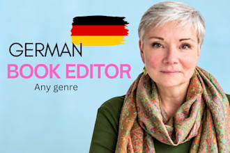 be your german ebook book editor, child book editor as ghostwriter