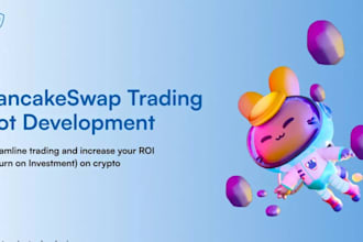 develop crypto trading bot, pancake swap bot, frontrunner bot