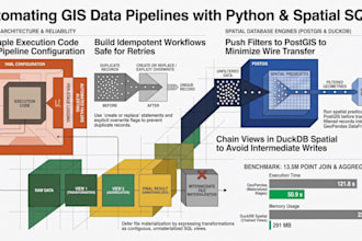 automate geospatial data processing with python and sql