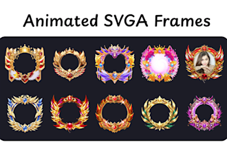 custom svga gifts for live streaming apps